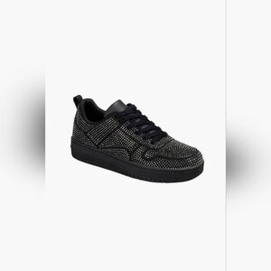 Forever Link Rhinestone Platform Flat Sneakers